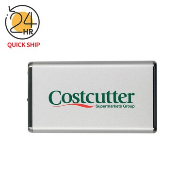 Aluminum Slim Power Bank 3000 mAh UL Certified