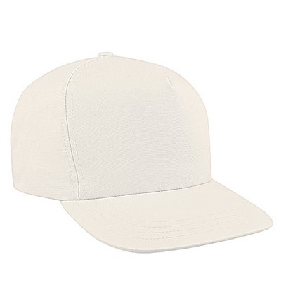 Solid Color Brushed Hook & Loop Trucker Hat