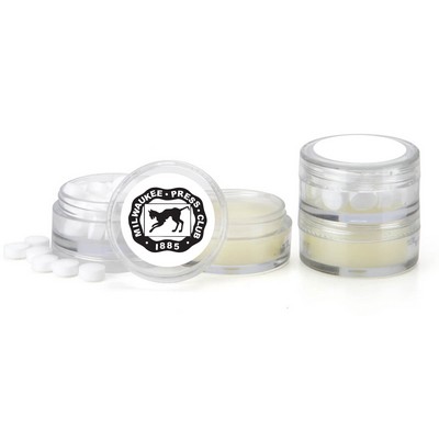 2" 1 Mint & Lip Balm Container