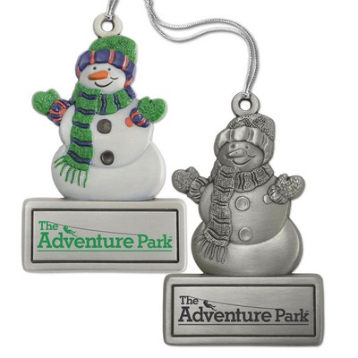Retail Design Ornament - Snowman (Full Size GalleryPrint)
