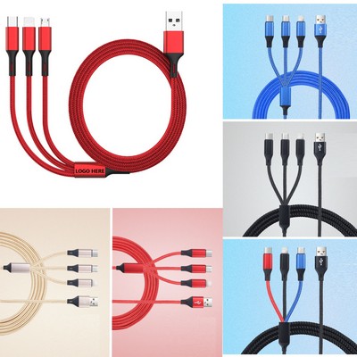 3-in-1 Fast USB Charging Cable