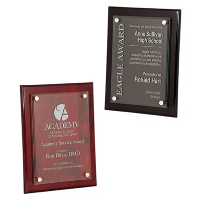 9" x 12" Floating Plaque