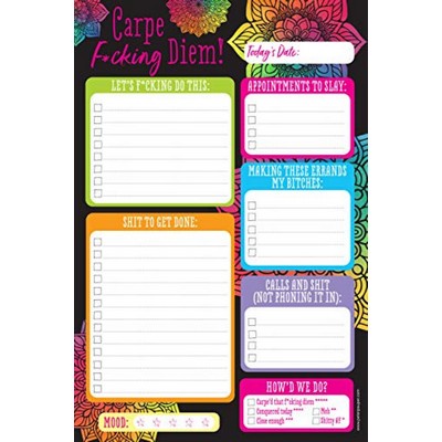 Note Pad Carpe F*cking Diem