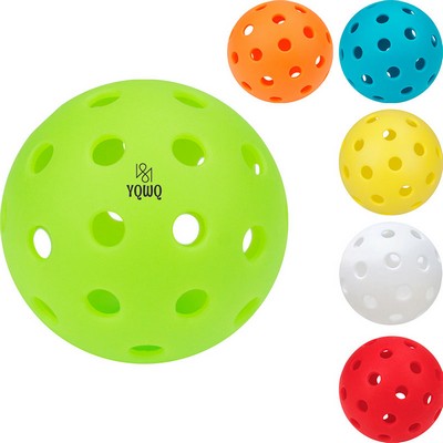 Durable One Piece Construction Pickleball for Balanced Flight
