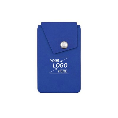 Silicone Snap Phone Wallet