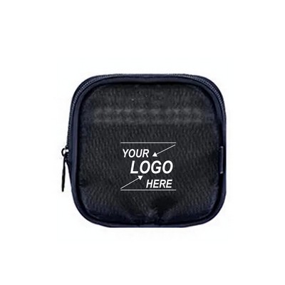 Portable Mini Mesh Vanity Pouch