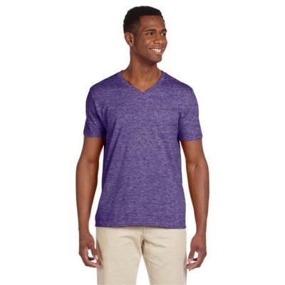Gildan Softstyle&reg; 45 Oz V-Neck T-Shirt