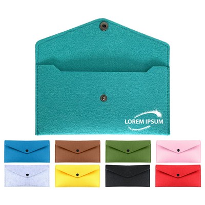Small Felt Envelop Purse/Wallet