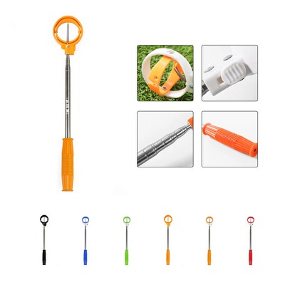 Ball Retriever Tool Golf w/Locking Clip