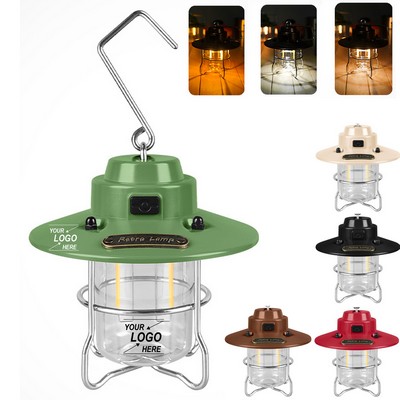 Portable Camping Emergency LED Lantern with USB Charging