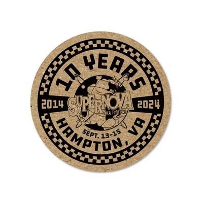 3" Kraft Paper Stickers