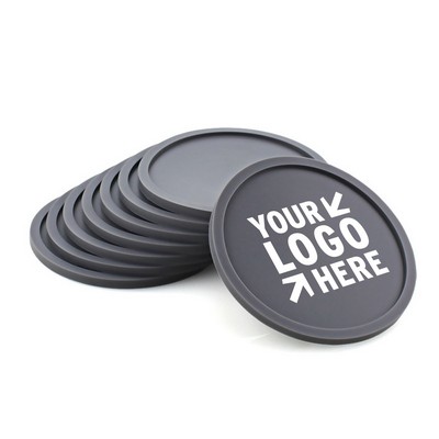5mm Thick Silicone Coasters