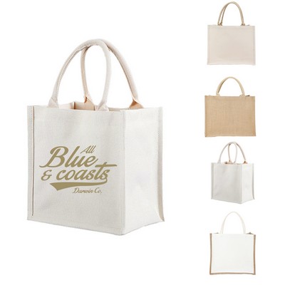 Open-top Canvas Tote Bag