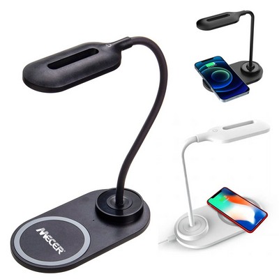 Foldable LED Lamp with 15W Wireless Charger