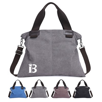 Women's Canvas Shoulder Bag