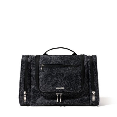 Baggallini Toiletry Kit - Midnight Blossom Black