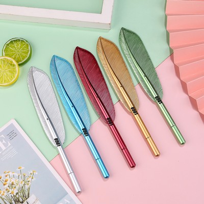 Retro Feather Gel Pen