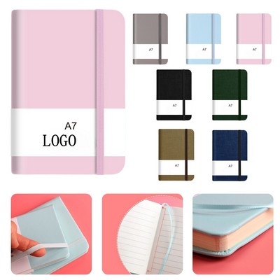 Mini Business Notebook With Strap