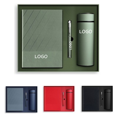 Thermal Mug Notebook Pen Gift Set