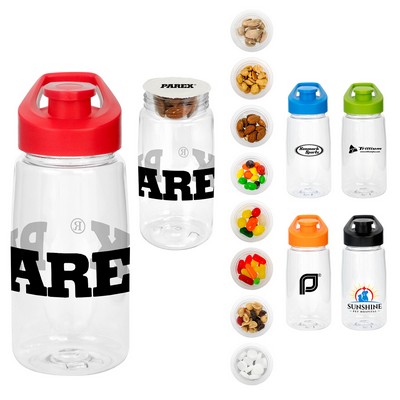Easy Pour 18 oz. Recycled Snack Bottle