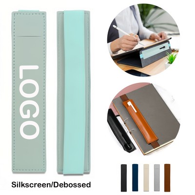 Elastic Band Pu Pen Holder