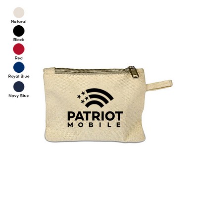 Canvas Zipper Pouch