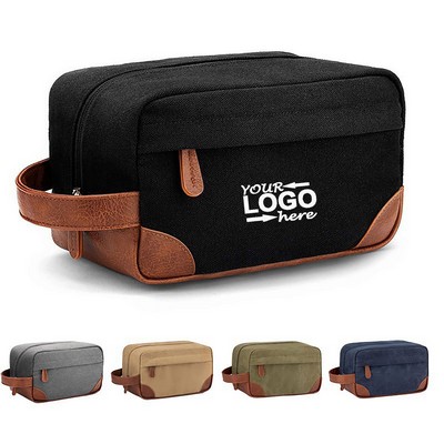 Canvas Toiletry Bag