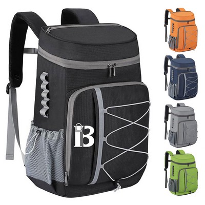 35L Oxford Insulated Cooler Backpack