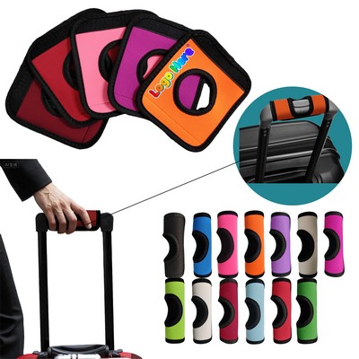 Soft Premium Neoprene Hollow Travel Luggage Handle Wraps