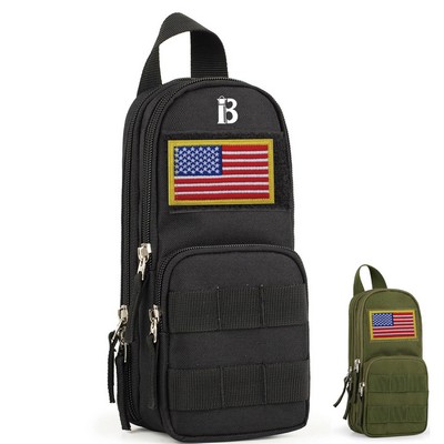 Large Capacity Canvas Pencil Storage Bag