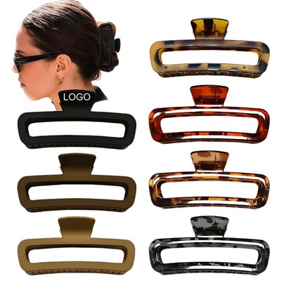 5" Fashion Plastic Hair Claw for Women Daily Use