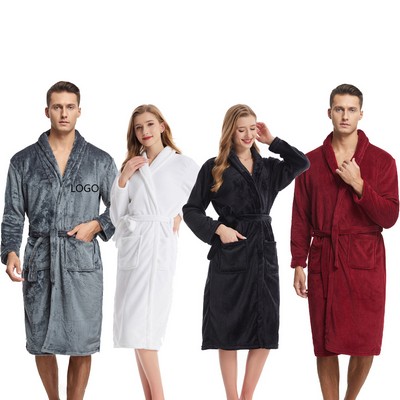 Flannel Bathrobe