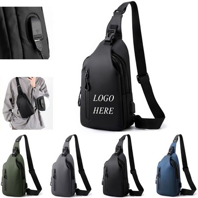 Crossbody Bag with USB Charging
