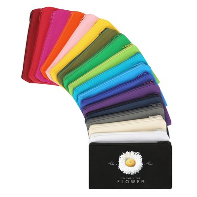 Multipurpose Canvas Cosmetic Bag (Ocean)