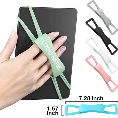 Universal Silicone Anti Slip Tablet Hand Strap Holder