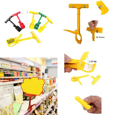 Multi-function Advertising Tag Clip