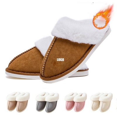 Plush Winter Comfort Slippers