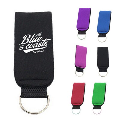 Neoprene Wristband Keychain