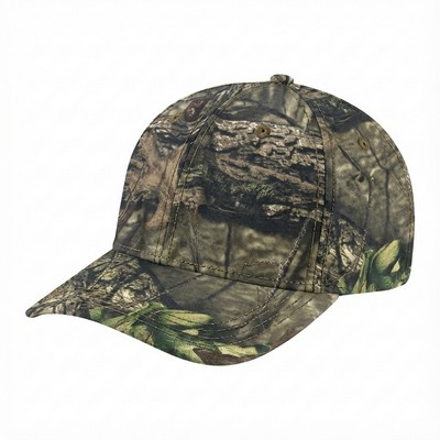Solid Color RealTree® Mesh Snapback Flat Brim