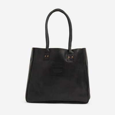 Merkato Signature Black Tote Bag