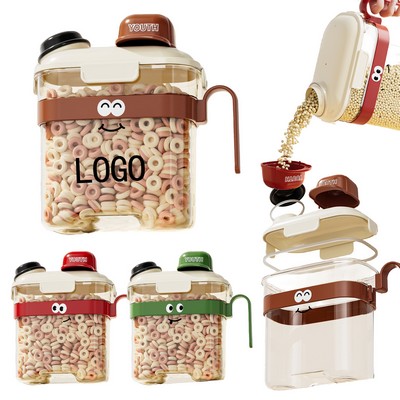 3.6LCartoon Kitchen Pantry Storage Container