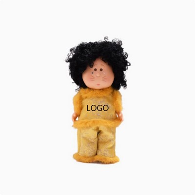 24cm Mia Plush Toy Fur Collar Set
