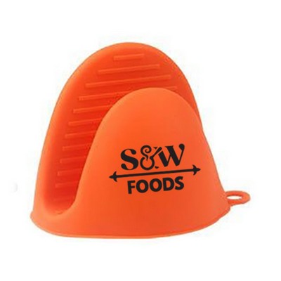 Silicone Heat Resistant Pinch Mitt Pot Holders