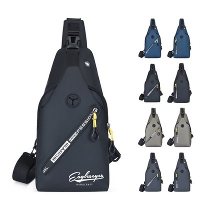 Crossbody Sling Bag with USB Charging Port