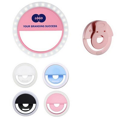 Rechargeable Portable Clip-on Selfie Fill Light