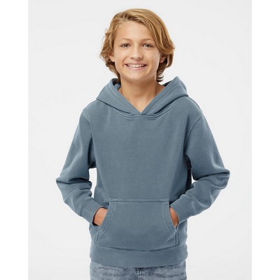Independent Trading Co Youth Midweight Pigment-Dyed Hooded Sweatshirt - PRM1500Y