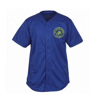 Comfort Full Button Jersey