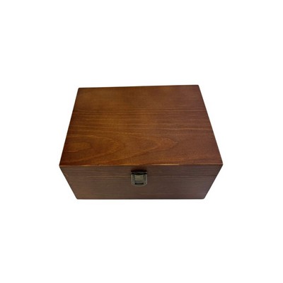 Wooden Gift Box 9 X 7 X 4.6"