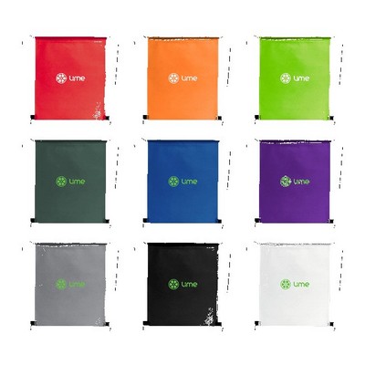 Polaris Recycled Non-Woven Drawstring Bag