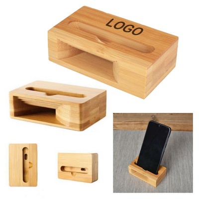Bamboo Phone Stand
